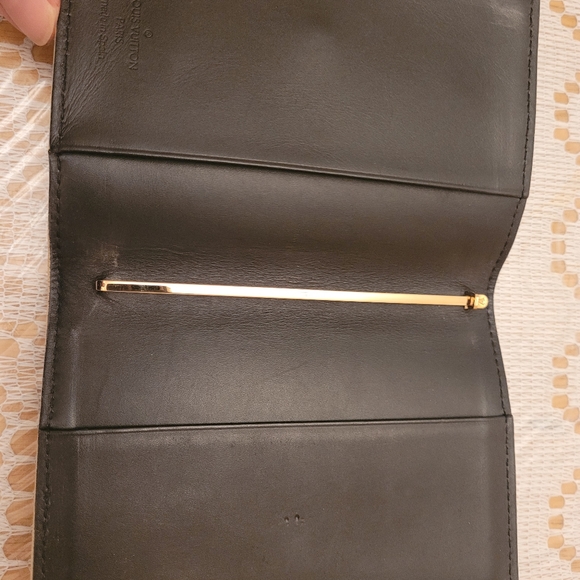 Rare 100% authetic Louis Vuitton black gold notebook epi Suhali agenda - Picture 2 of 8